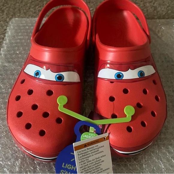 Lighting McQueen crocs size 11